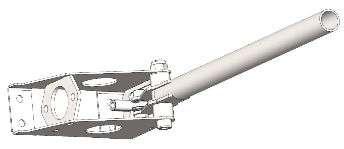 Hydraulisen käsijarrun kahva